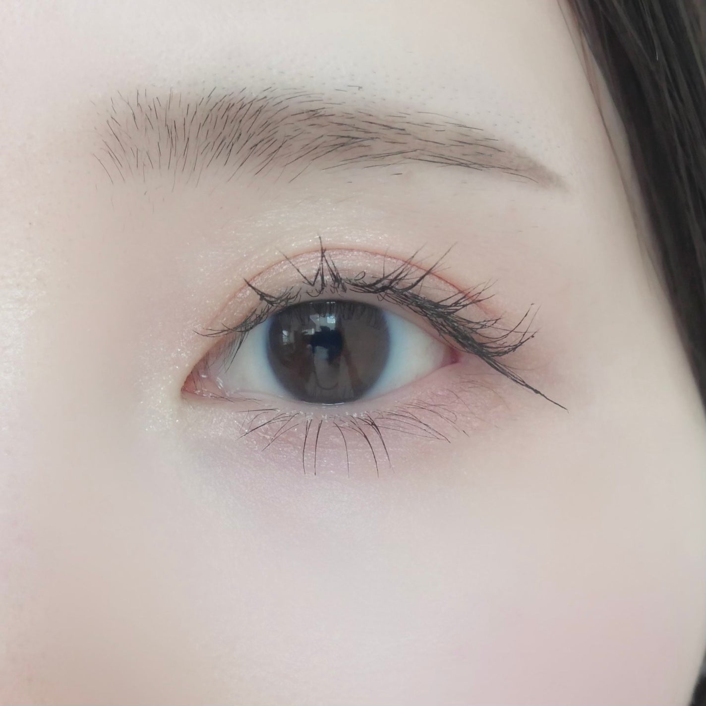 「塗るつけまつげ」自まつげ際立てタイプ/デジャヴュ/マスカラを使ったクチコミ(2枚目)