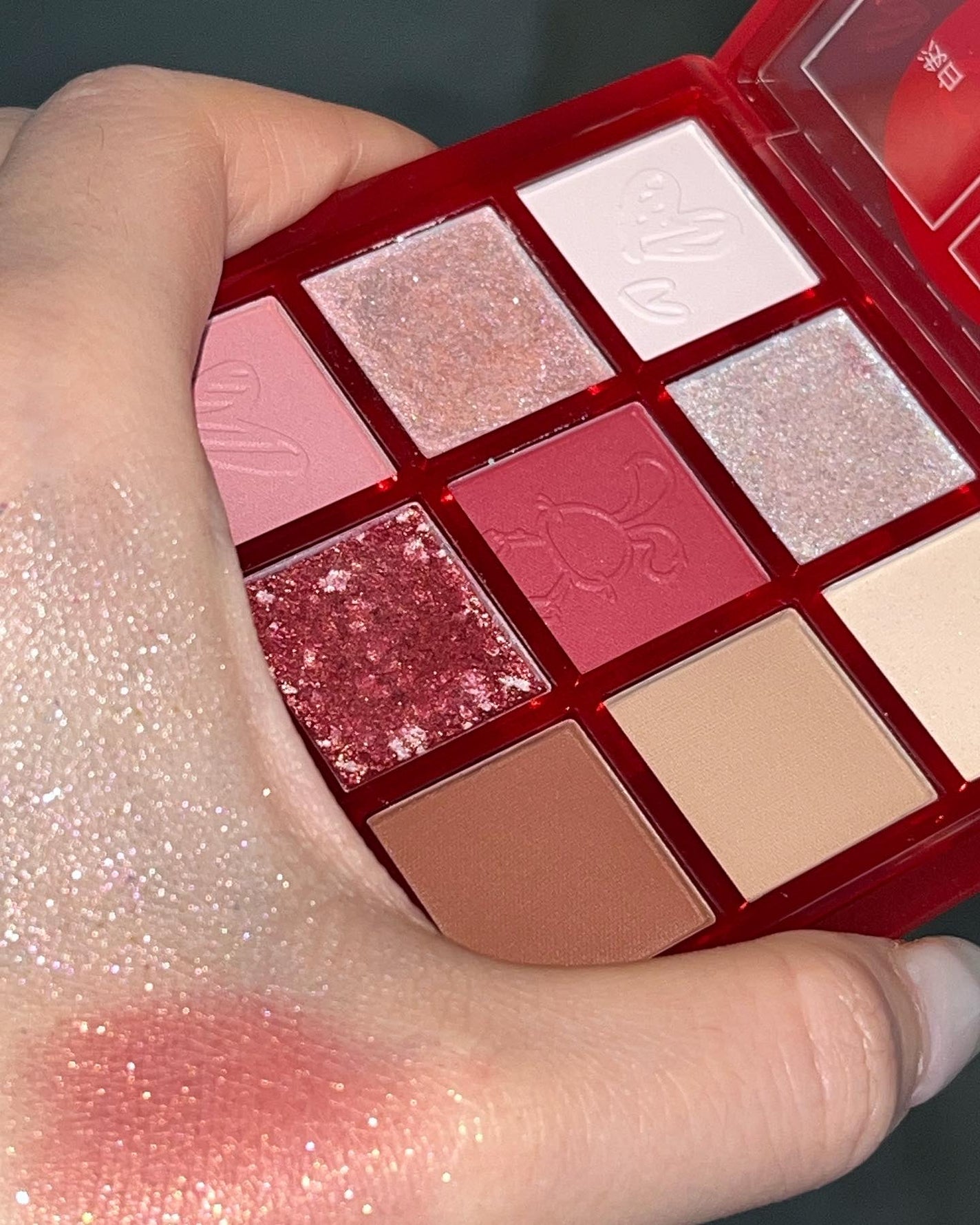 干支シリーズ卯年9色アイシャドウパレット/COLORKEY/アイシャドウパレットを使ったクチコミ(9枚目)