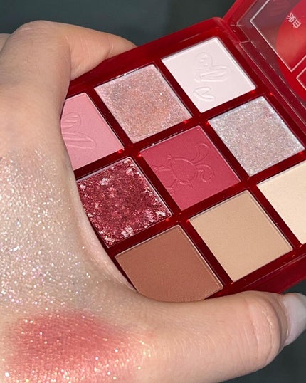 干支シリーズ卯年9色アイシャドウパレット/COLORKEY/アイシャドウパレットを使ったクチコミ(9枚目)