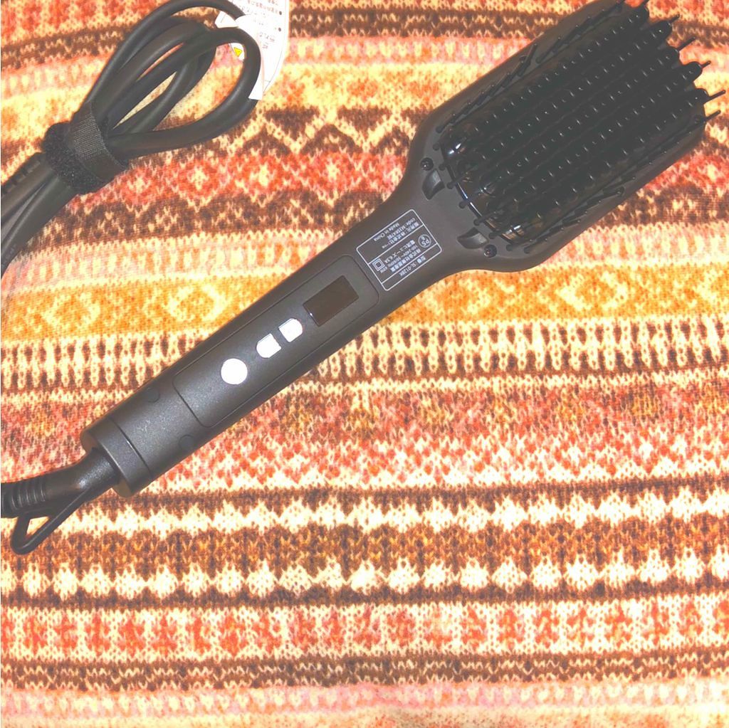 SALONIA ストレートヒートブラシ/SALONIA/ヒートブラシを使ったクチコミ（2枚目）