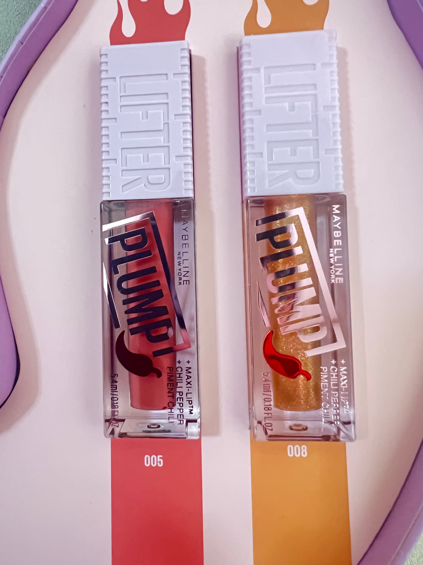 リフタープランプ/MAYBELLINE NEW YORK/リップグロスを使ったクチコミ(3枚目)