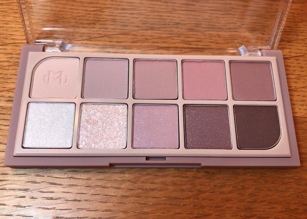 MDショールモーメント アイシャドウパレット/mude/アイシャドウパレットを使ったクチコミ(2枚目)