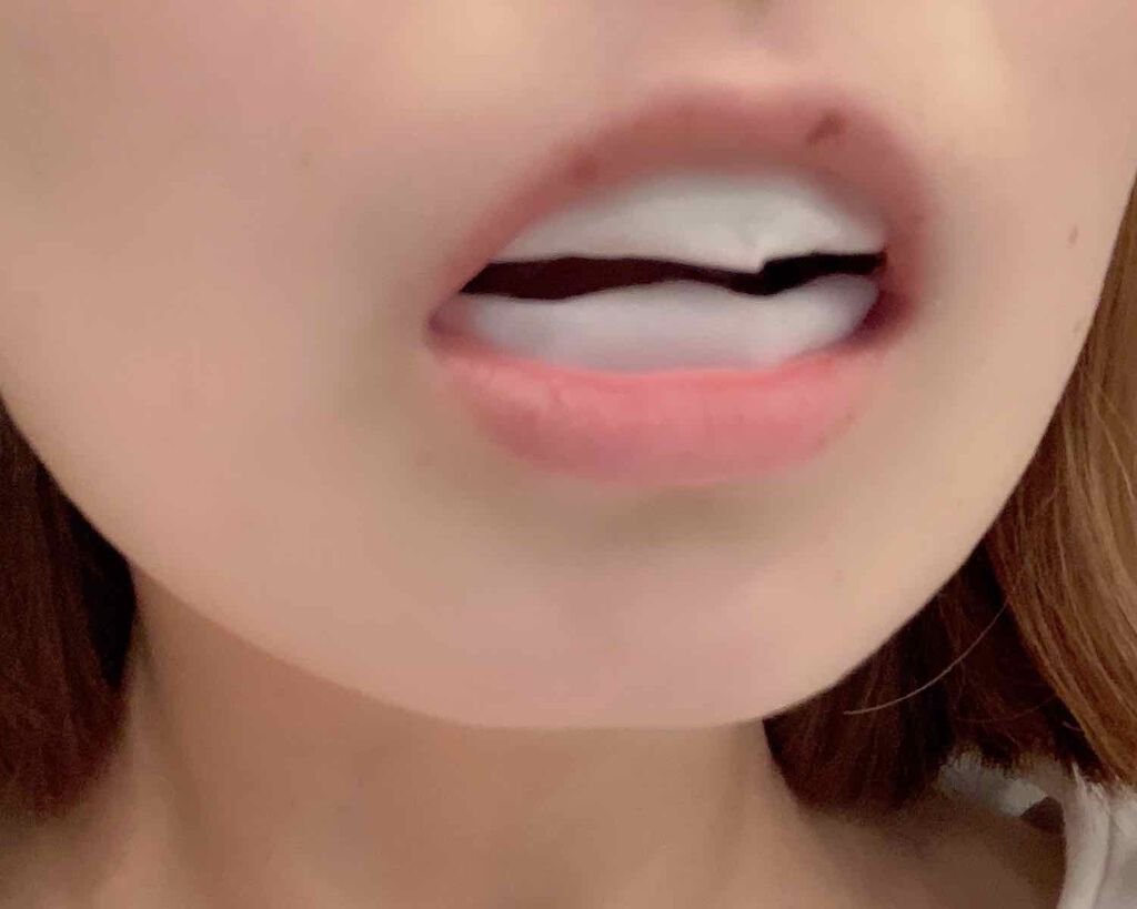 プレミアム ティースホワイトパック/Smile Cosmetique/その他オーラルケアを使ったクチコミ(4枚目)