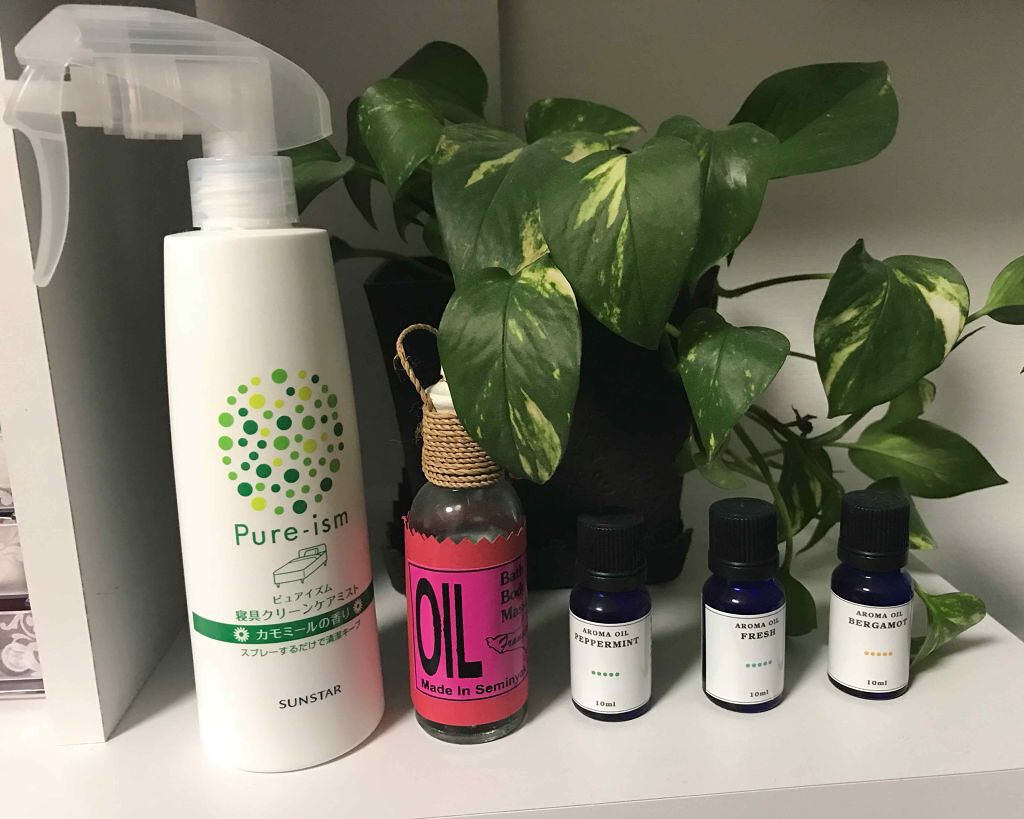 寝具クリーンケアミスト カモミールの香り/ピュアイズム/その他を使ったクチコミ(1枚目)