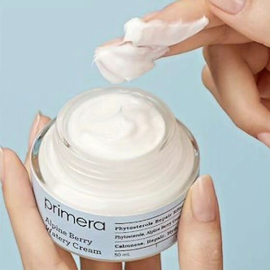 アルパインベリーウォータークリーム 50ml/primera/フェイスクリームを使ったクチコミ（3枚目）
