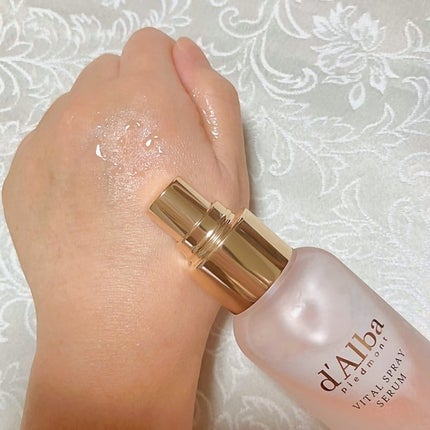 ダルバ ホワイトトリュフバイタルスプレーセラム/ダルバ/ミスト状化粧水を使ったクチコミ(7枚目)