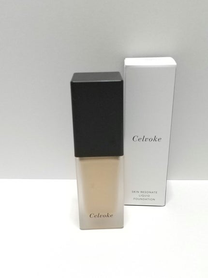 スキンレゾネート リキッドファンデーション/Celvoke/リキッドファンデーションを使ったクチコミ(1枚目)
