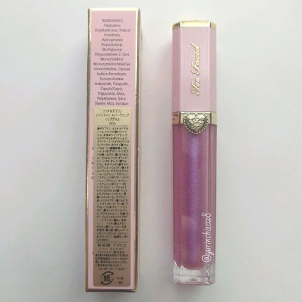 リッチ&ダズリン ハイシャイン スパークリング リップグロス 401K/Too Faced/リップグロスの画像