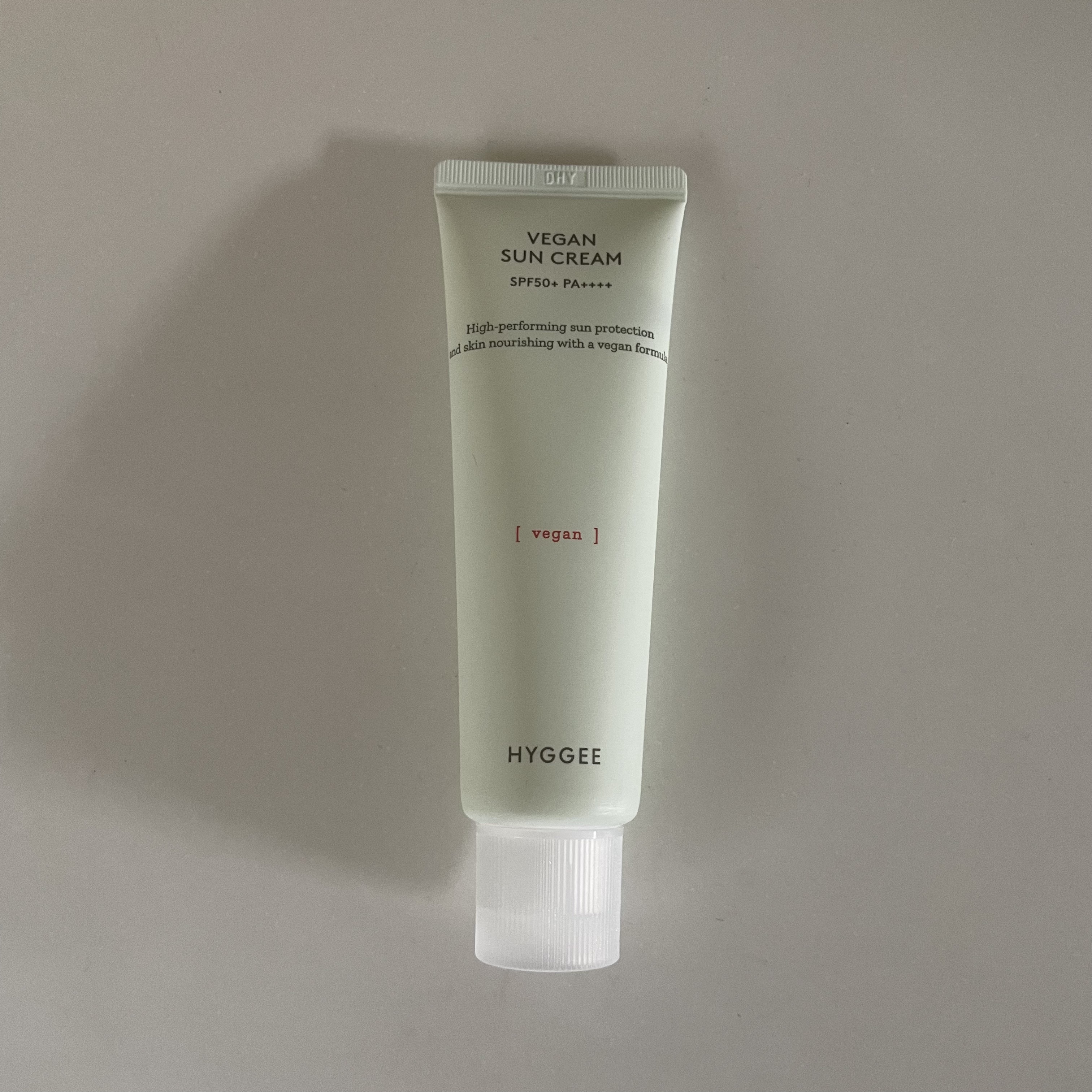 ヴィーガンサンクリーム/HYGGEE/日焼け止めクリームを使ったクチコミ（1枚目）