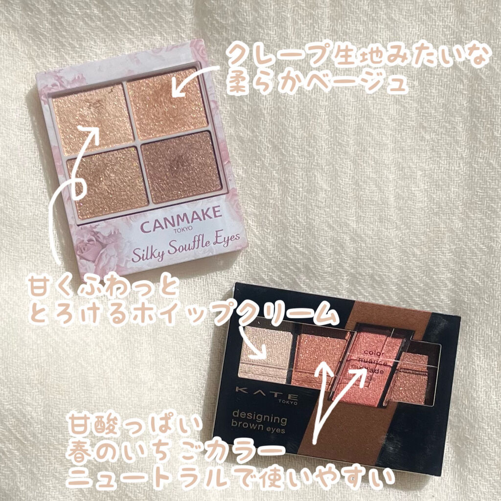 デザイニングブラウンアイズ/KATE/アイシャドウパレットを使ったクチコミ（2枚目）