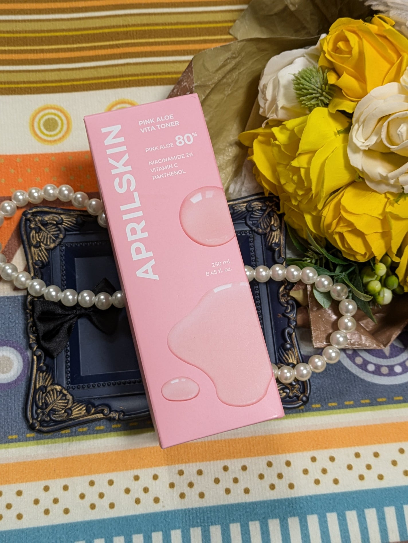 ピンクアロエビタトナー/APRILSKIN/化粧水を使ったクチコミ(4枚目)