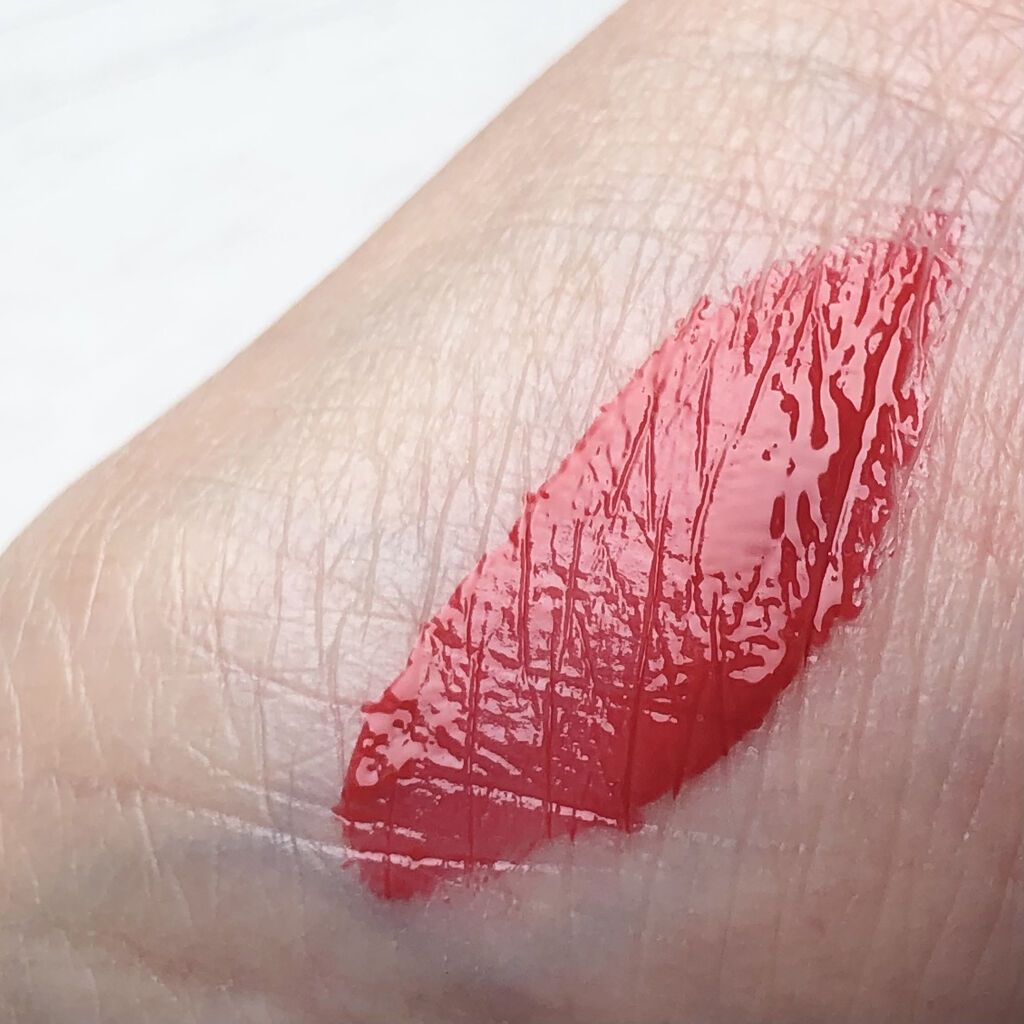 コンフォート リップオイル インテンス 04 インテンス ローズウッド/CLARINS/リップグロスを使ったクチコミ（3枚目）