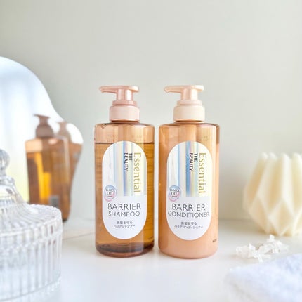 ザビューティ 髪のキメ美容素髪を守る バリアシャンプー/コンディショナー/エッセンシャル/シャンプー・コンディショナーを使ったクチコミ(1枚目)