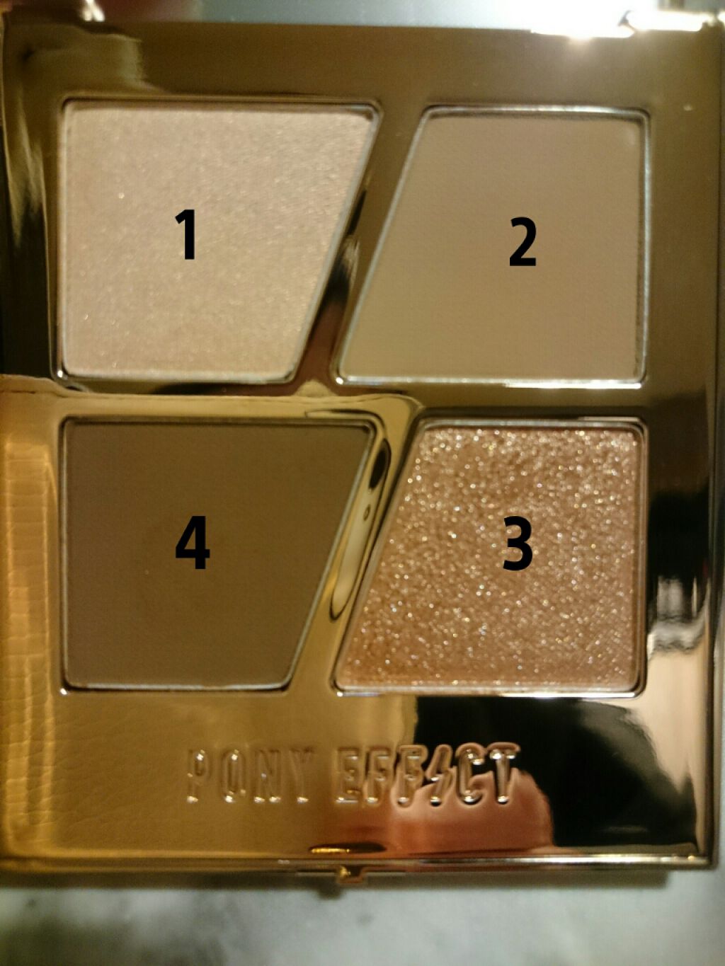 コンセプチュアルアイズクォード/PONY EFFECT/アイシャドウパレットを使ったクチコミ（2枚目）
