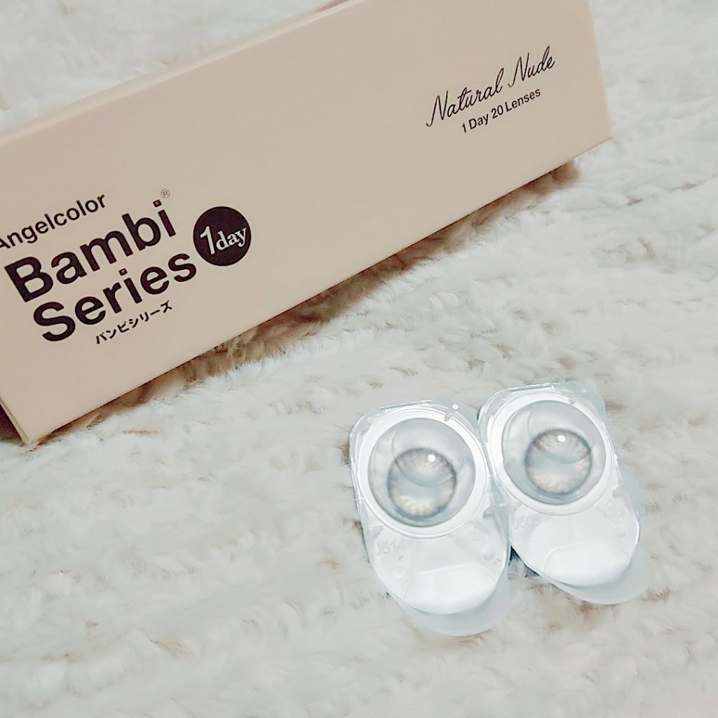 バンビシリーズ ワンデー ナチュラル/AngelColor/ワンデー(1DAY)カラコンを使ったクチコミ(2枚目)