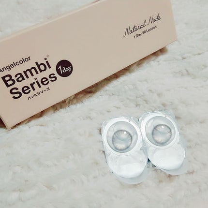 バンビシリーズ ワンデー ナチュラル Natural Black/AngelColor/ワンデー(1DAY)カラコンを使ったクチコミ(2枚目)