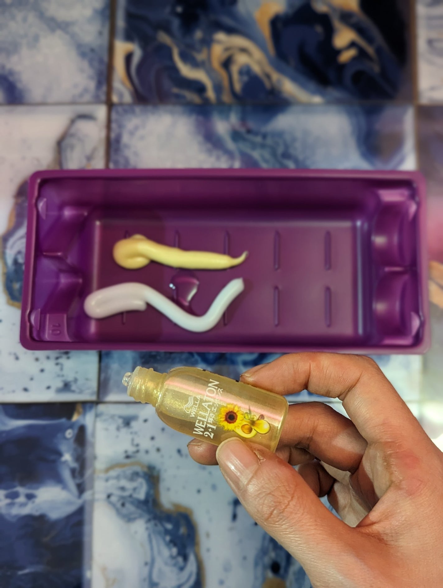 ウエラトーン ツープラスワン クリームタイプ/ウエラ/ヘアカラーを使ったクチコミ(2枚目)