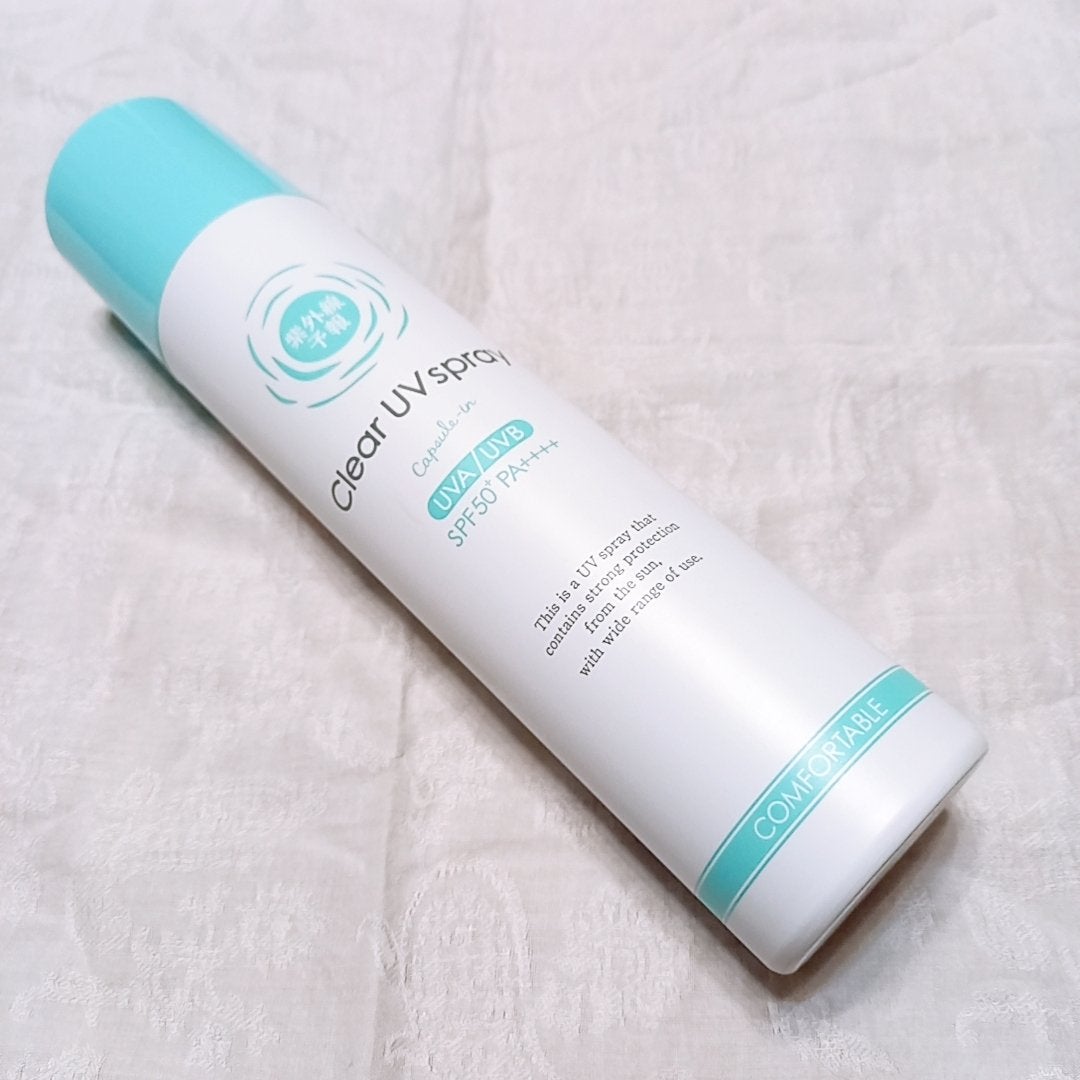 紫外線予報 透明UVスプレーF/紫外線予報/日焼け止めミスト・スプレーを使ったクチコミ(1枚目)