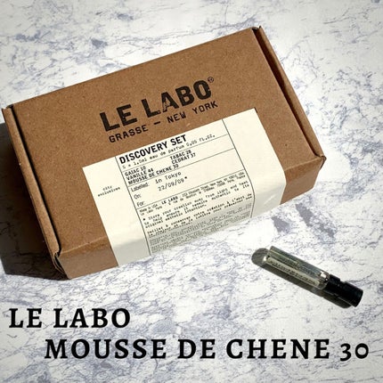 MOUSSE DE CHENE 30/LE LABO/香水(その他)を使ったクチコミ(1枚目)