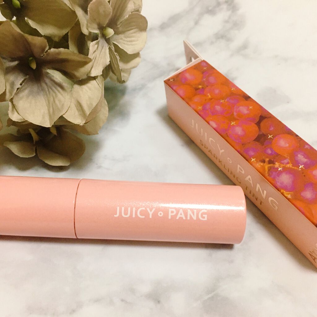 アピュー ジューシーパン スパークリングティント/A’pieu/口紅を使ったクチコミ（1枚目）