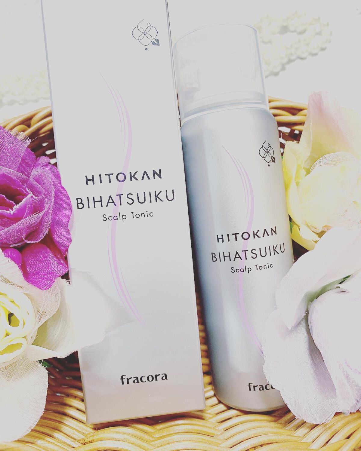 HITOKAN BIHATSUIKU スカルプトニック/fracora/頭皮ローションを使ったクチコミ(1枚目)