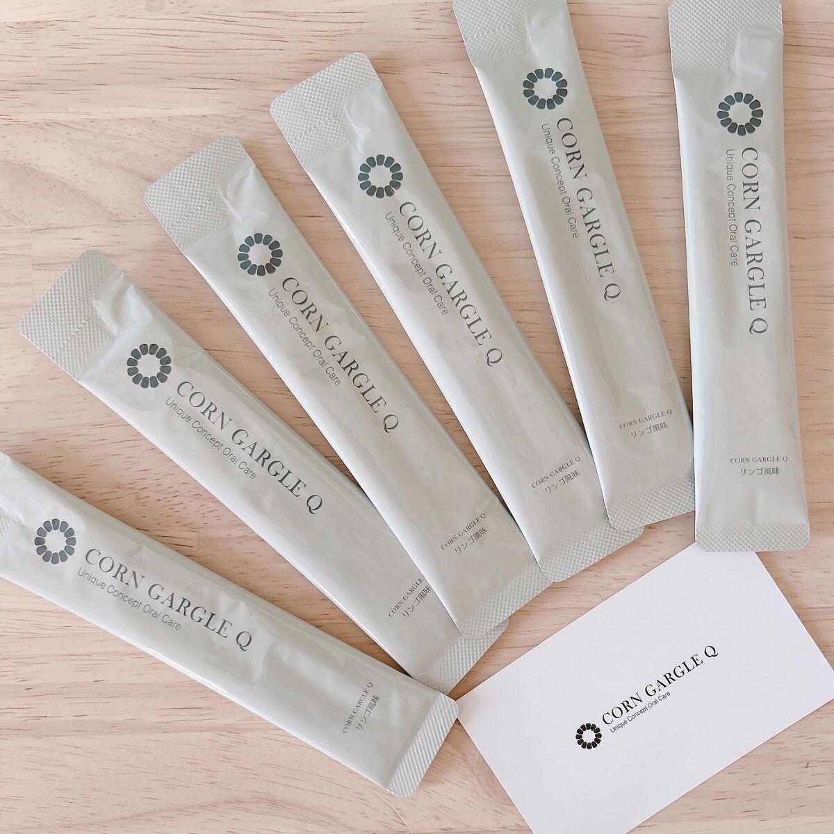 CORN GARGLE Q/SHINE BLANC/マウスウォッシュ・スプレーを使ったクチコミ(1枚目)