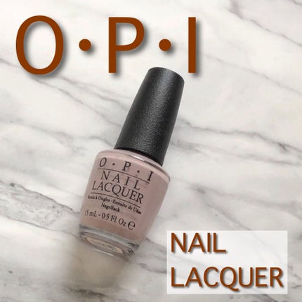 ネイルラッカー/O・P・I/マニキュアを使ったクチコミ(1枚目)