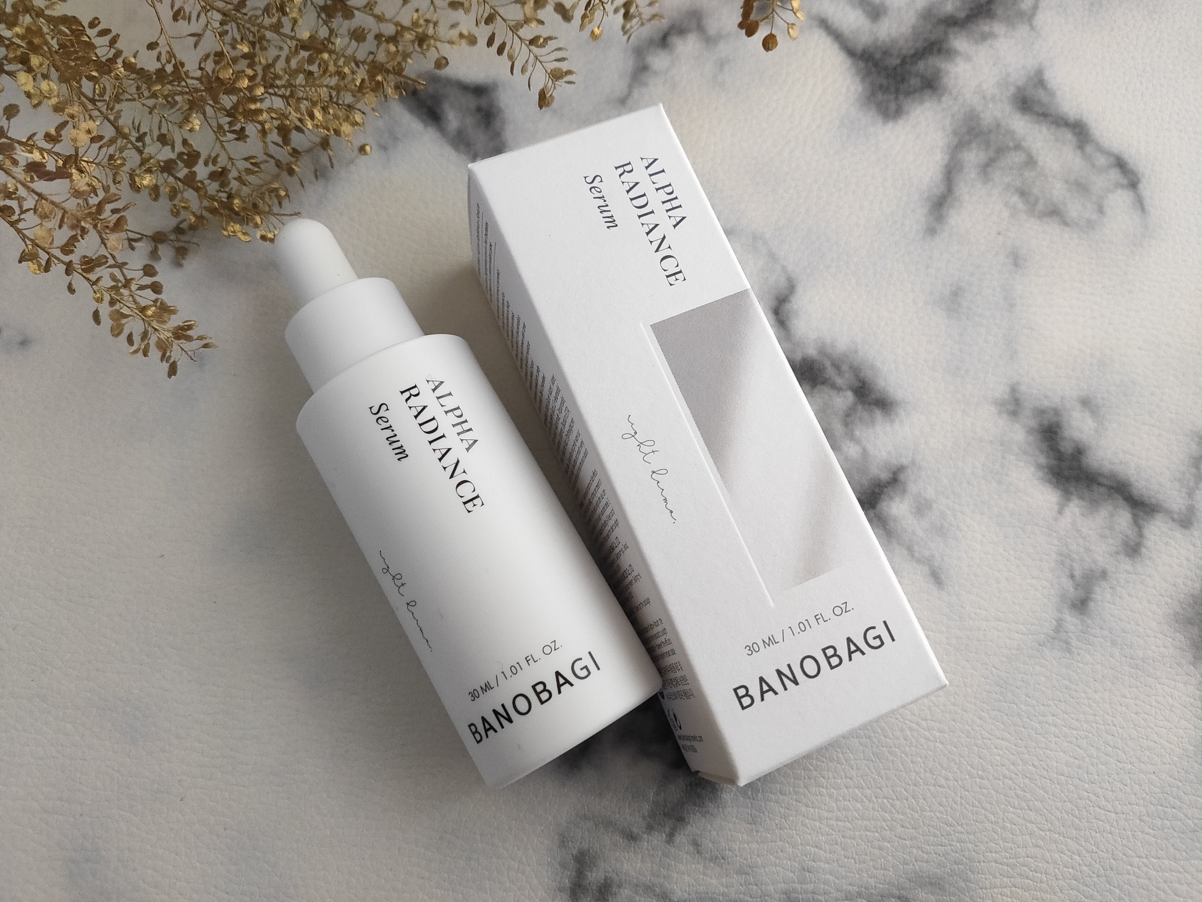 アルファラディアンスグローセラム/BANOBAGI/美容液を使ったクチコミ（1枚目）