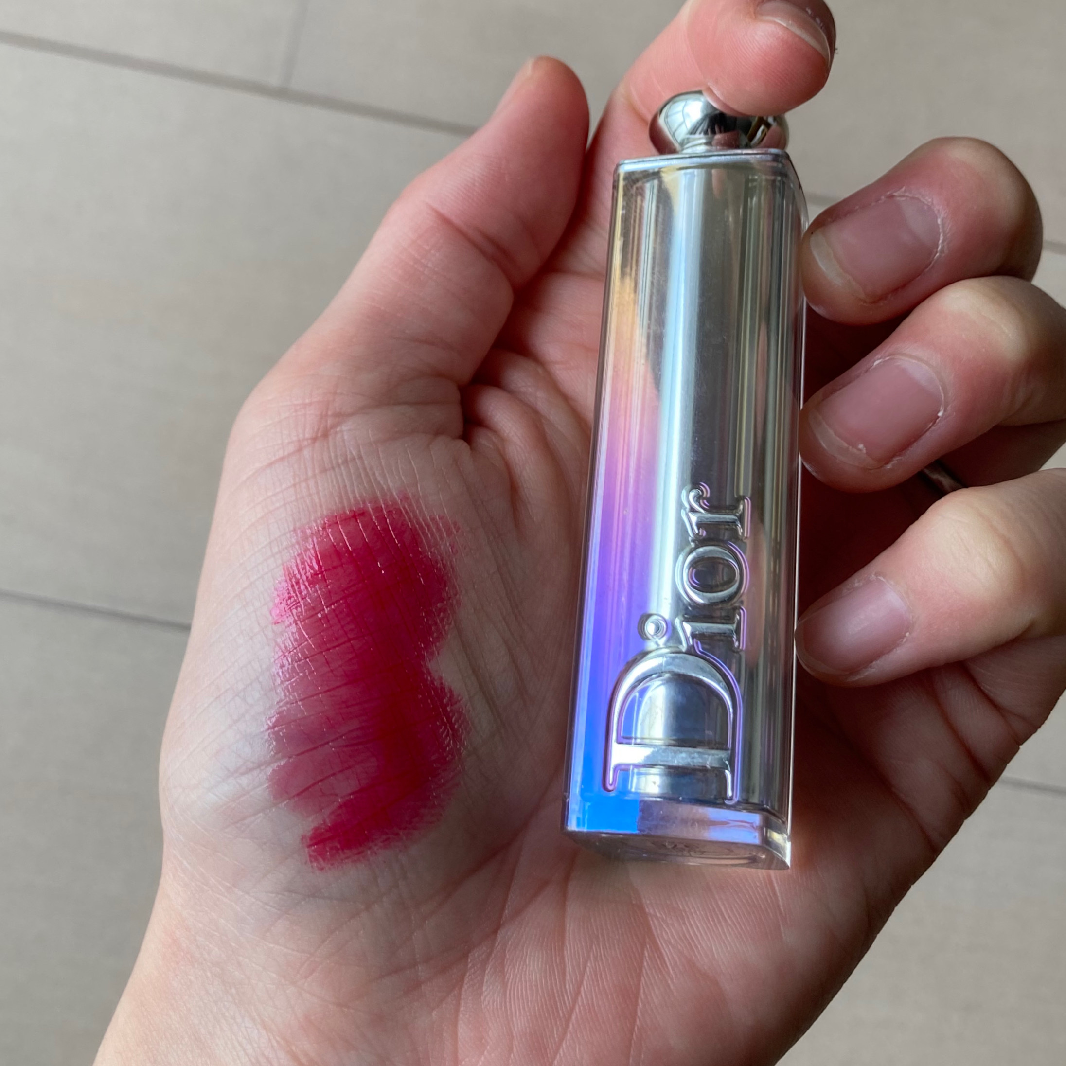 ディオール アディクト リップスティック 976ビー ディオール/Dior/口紅を使ったクチコミ（3枚目）