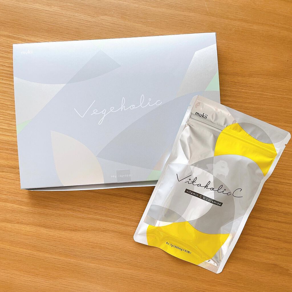 ビタホリックC/mukii/美容サプリメントを使ったクチコミ（1枚目）