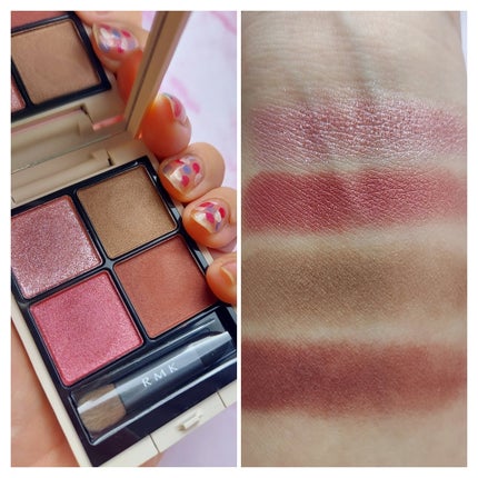 RMK シンクロマティック アイシャドウパレット/RMK/アイシャドウパレットを使ったクチコミ(7枚目)