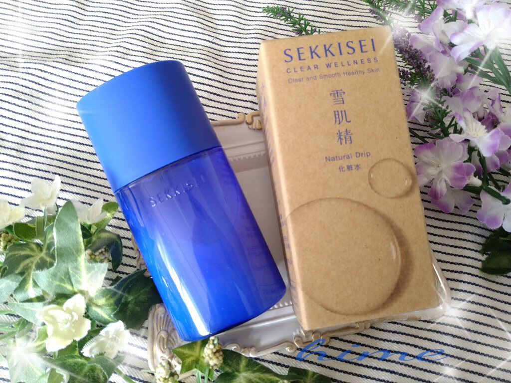 クリアウェルネス ナチュラル ドリップ 125ml/雪肌精/化粧水を使ったクチコミ（1枚目）