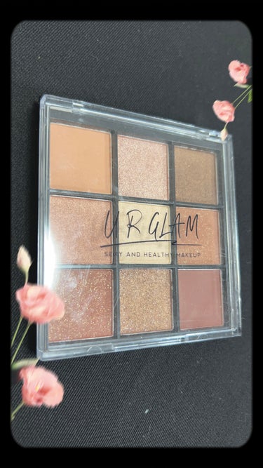 UR GLAM　BLOOMING EYE COLOR PALETTE 01/U R GLAM/アイシャドウパレットを使ったクチコミ（1枚目）