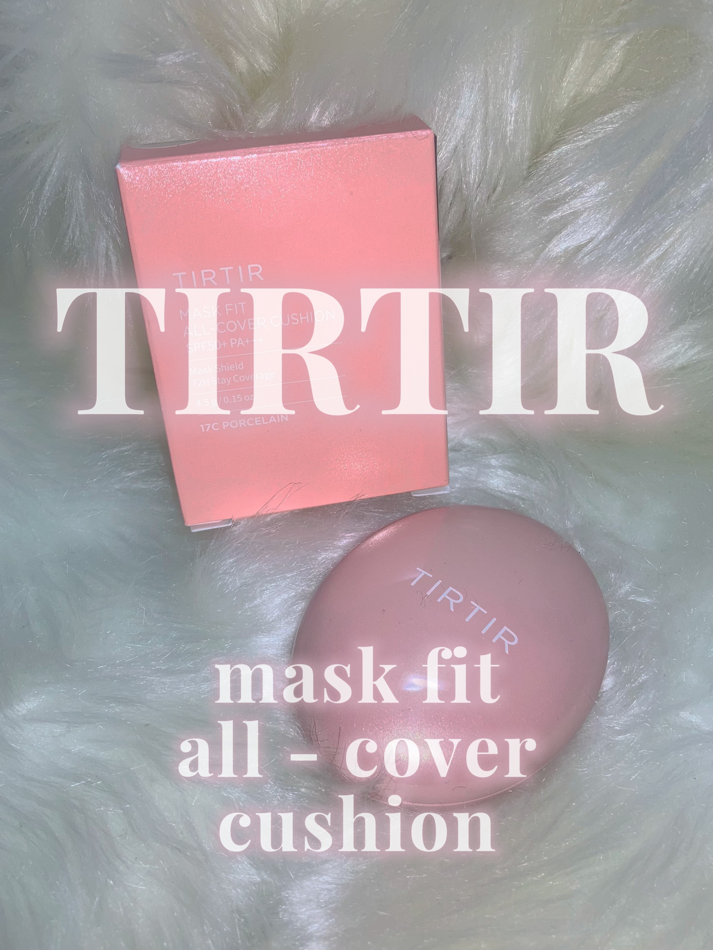 マスクフィットオールカバークッション 17C ポーセリン/TIRTIR(ティルティル)/クッションファンデーションを使ったクチコミ（1枚目）