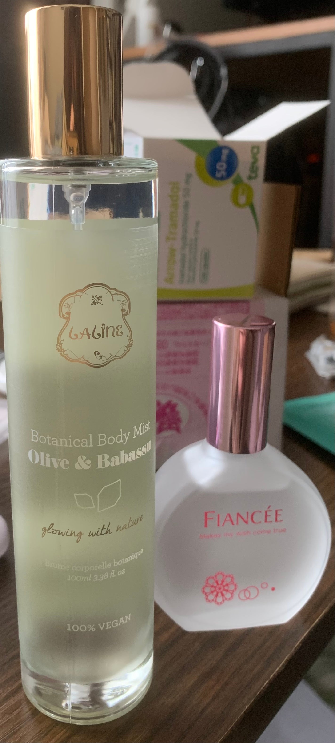 オリーブ&ババス ボタニカル ボディミスト/Laline/香水(その他)を使ったクチコミ(1枚目)