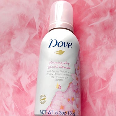 Dove(ダヴ)ブルーミングホイップ 泡洗顔料

手やネットでの泡立て不要、しかも珍しいスプレー缶形の洗顔料。

泡で出る洗顔料に関しては 目が細かくてすぐ潰れなさそうな泡であってほしくて、ポンプ形より