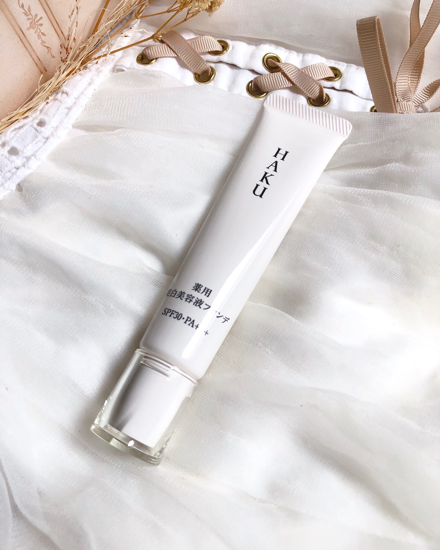 薬用 美白美容液ファンデ（医薬部外品）/HAKU/クリーム・エマルジョンファンデーションを使ったクチコミ（1枚目）