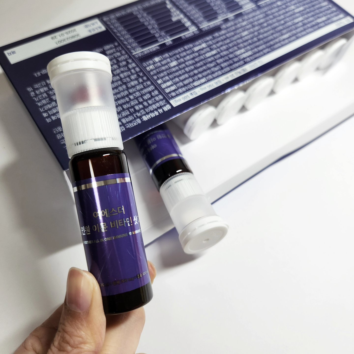 ヨエスターオールインワンイミューンビタミンショット20/ESTHER FORMULA/健康サプリメントを使ったクチコミ（2枚目）