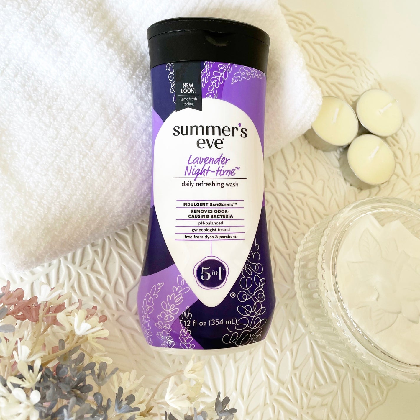 ラベンダーナイトタイムウォッシュ/Summer's Eve(サマーズイブ)/デリケートゾーンケアを使ったクチコミ(1枚目)