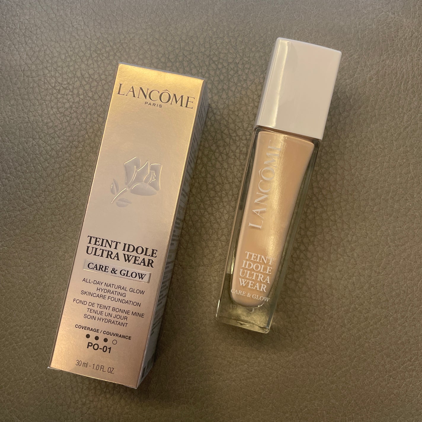 タンイドル ウルトラ ウェア ケア アンド グロウ/LANCOME/リキッドファンデーションを使ったクチコミ(1枚目)