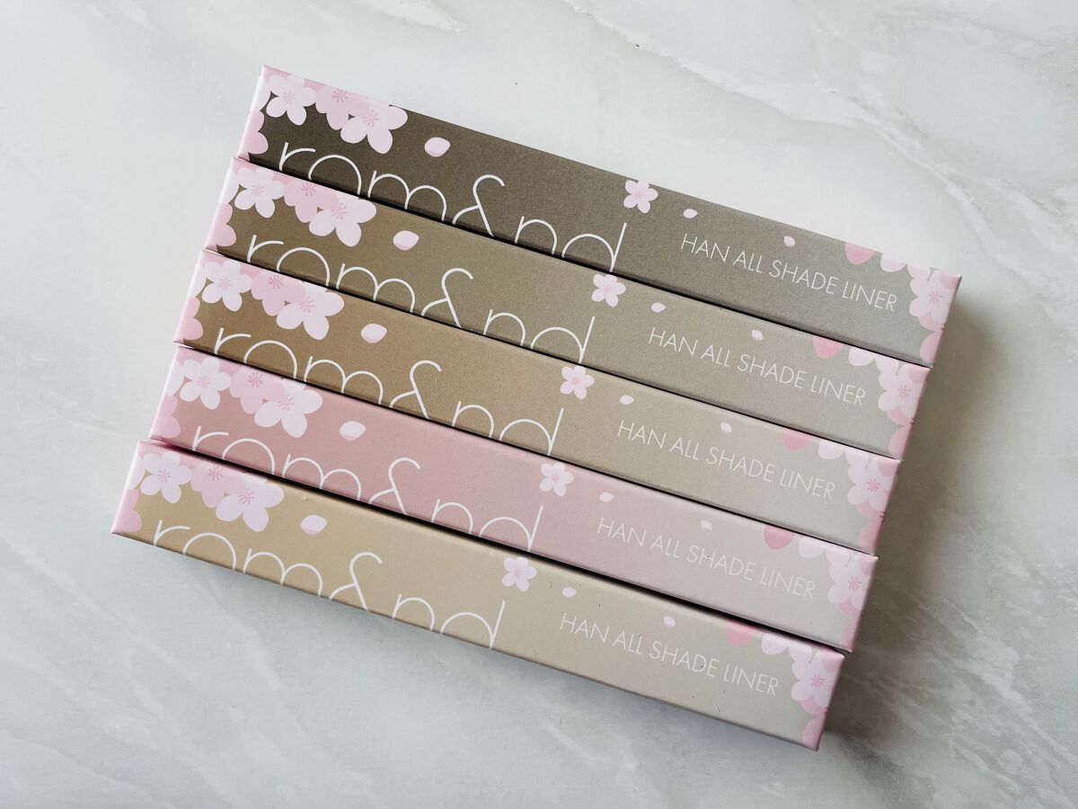 ハンオールシェードライナー/rom&nd/ペンシルアイライナーを使ったクチコミ（3枚目）