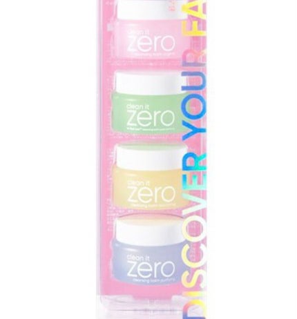 バニラコクレンジングバーム ディスカバリーキット/BANILA CO/その他キットセットを使ったクチコミ(1枚目)