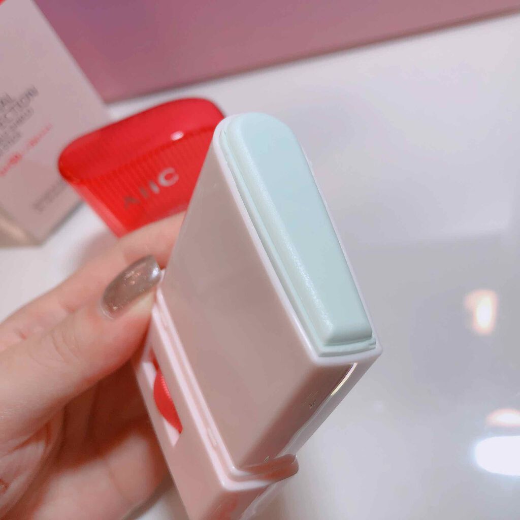 ナチュラル パーフェクション ダブル シールド サンスティック/AHC/日焼け止めスティックを使ったクチコミ（3枚目）