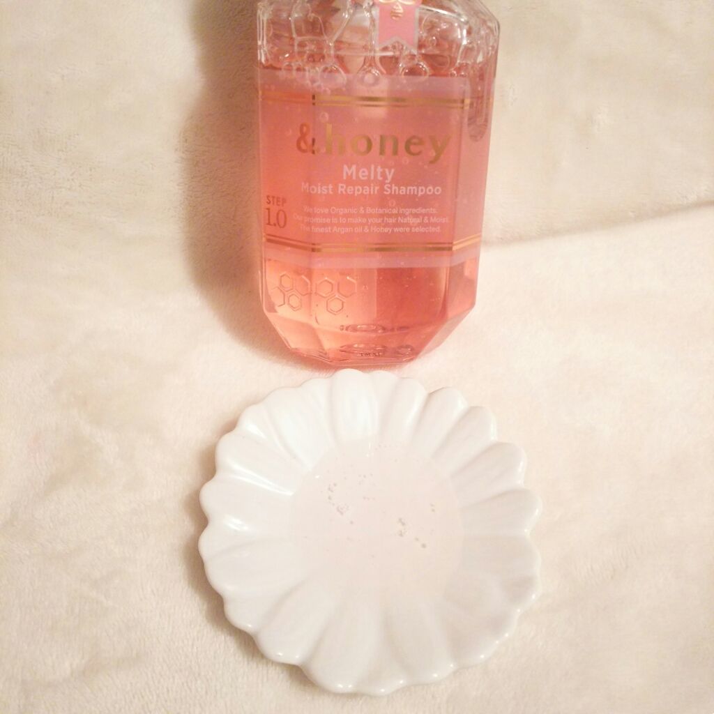 &honey Melty モイストリペア シャンプー1.0／モイストリペア ヘアトリートメント2.0/&honey/市販シャンプーを使ったクチコミ（2枚目）