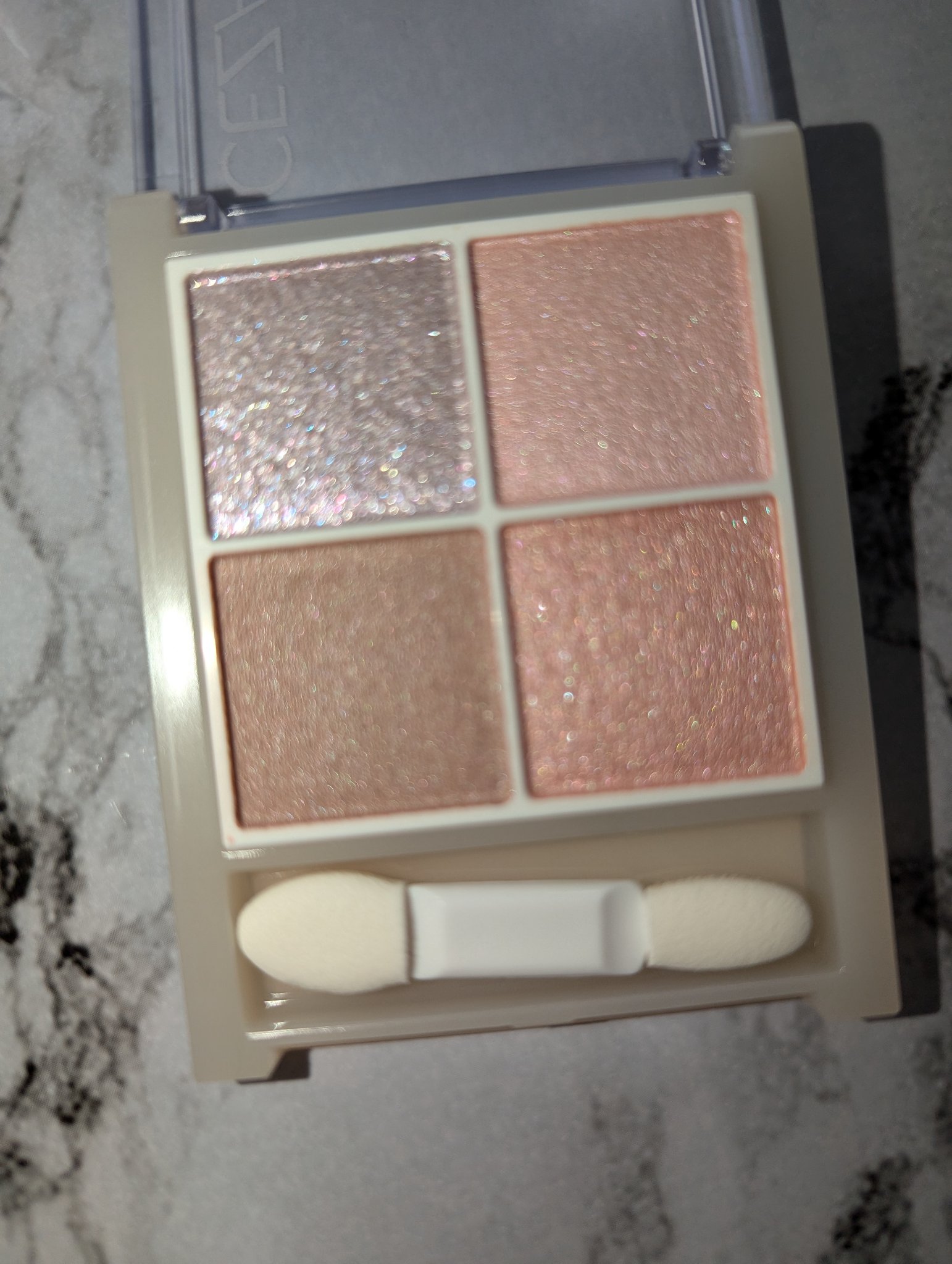 ペールトーンアイシャドウ/CEZANNE/アイシャドウを使ったクチコミ（3枚目）