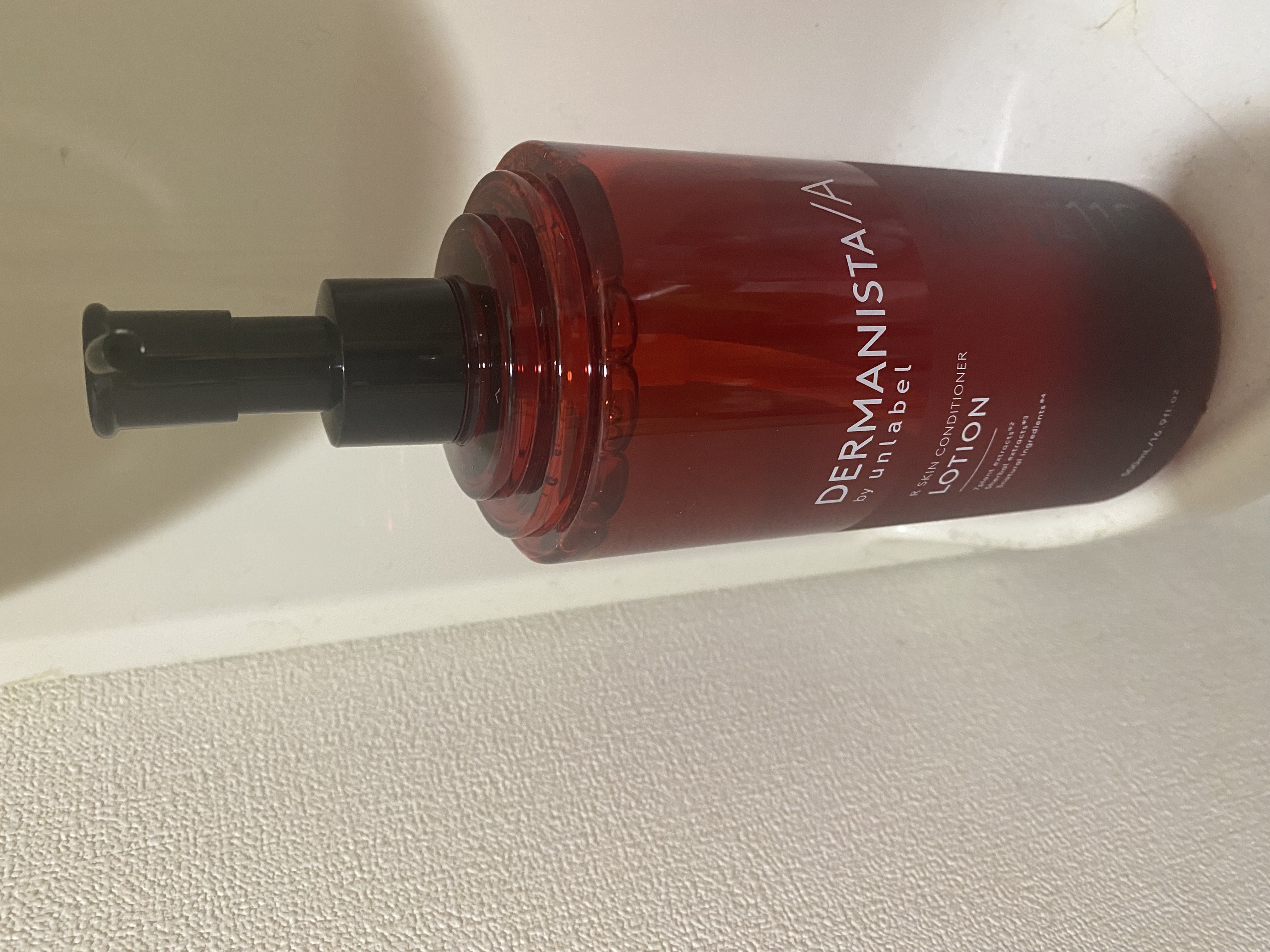 ダーマ二スタ by アンレーベル 超微細＊⁴浸透型＊⁵レチノール誘導体*²配合 スキンコンディショナーローション　　/unlabel/化粧水を使ったクチコミ（1枚目）