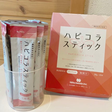 ハピコラスティック/新田ゼラチンダイレクト/美容ドリンクを使ったクチコミ(1枚目)