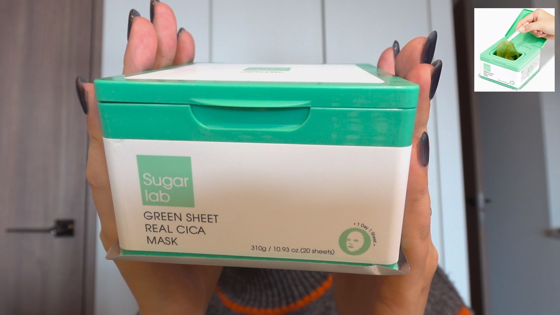 リアルシカ グリーンシート デイリーマスク/Sugar Lab/シートマスク・パックを使ったクチコミ（2枚目）