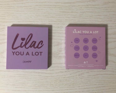 Lilac You A Lot Shadow Palette/ColourPop/アイシャドウパレットを使ったクチコミ（1枚目）