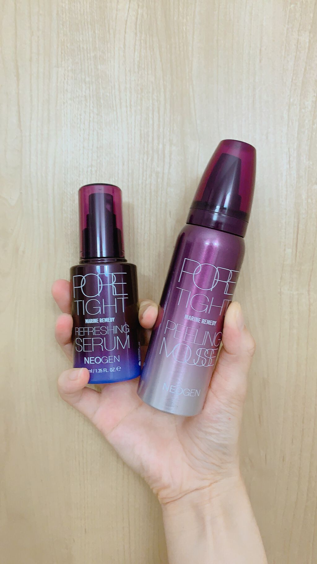 ポアタイトピーリングムース/NEOGEN/スクラブ・ゴマージュを使ったクチコミ(2枚目)